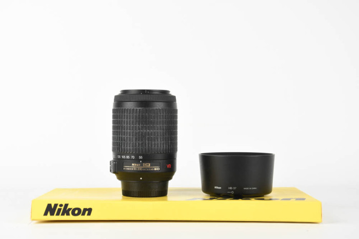 Nikon 55-200mm F4-5.6 G ED VR main product photo