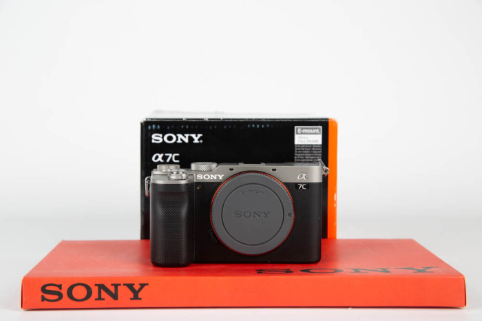 Sony a7c main product photo