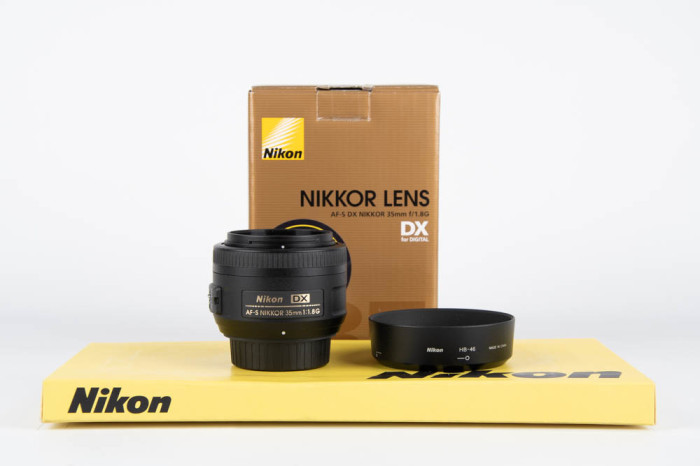Nikon 35mm F1.8 DX G main product photo