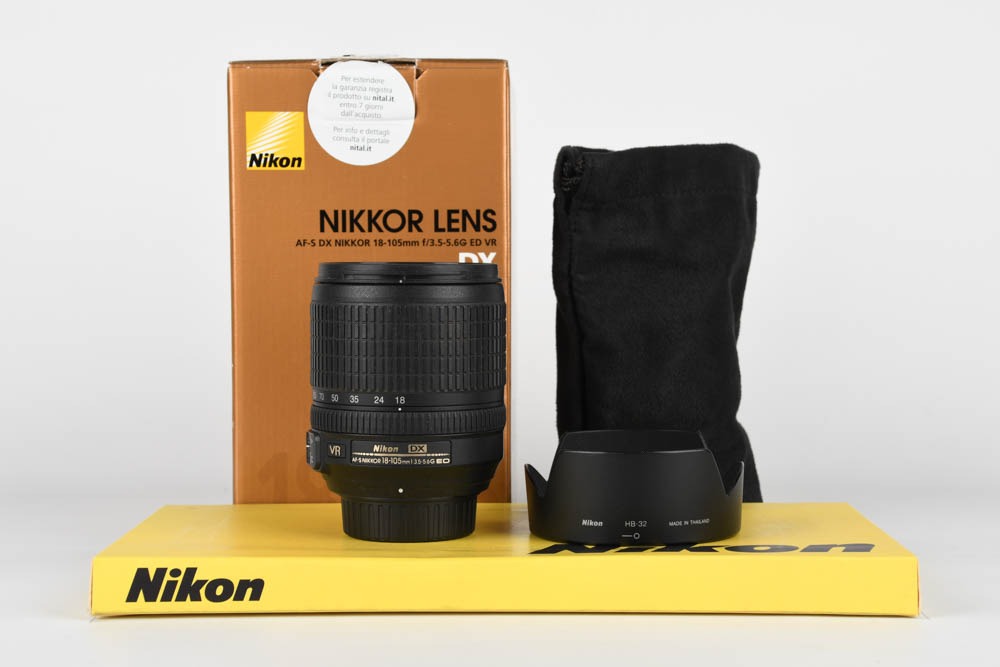 Nikon 18-105mm f3.5-5.6 G ED VR