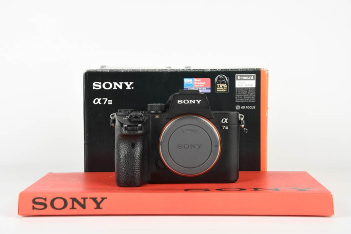 Sony A7 Mark III main product photo