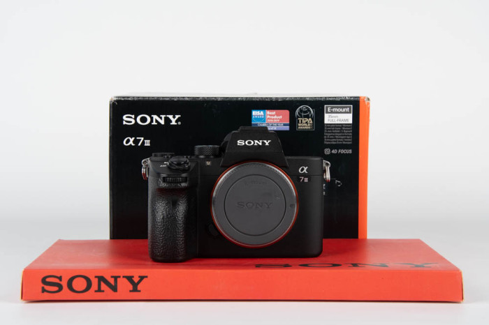 Sony A7 Mark III main product photo
