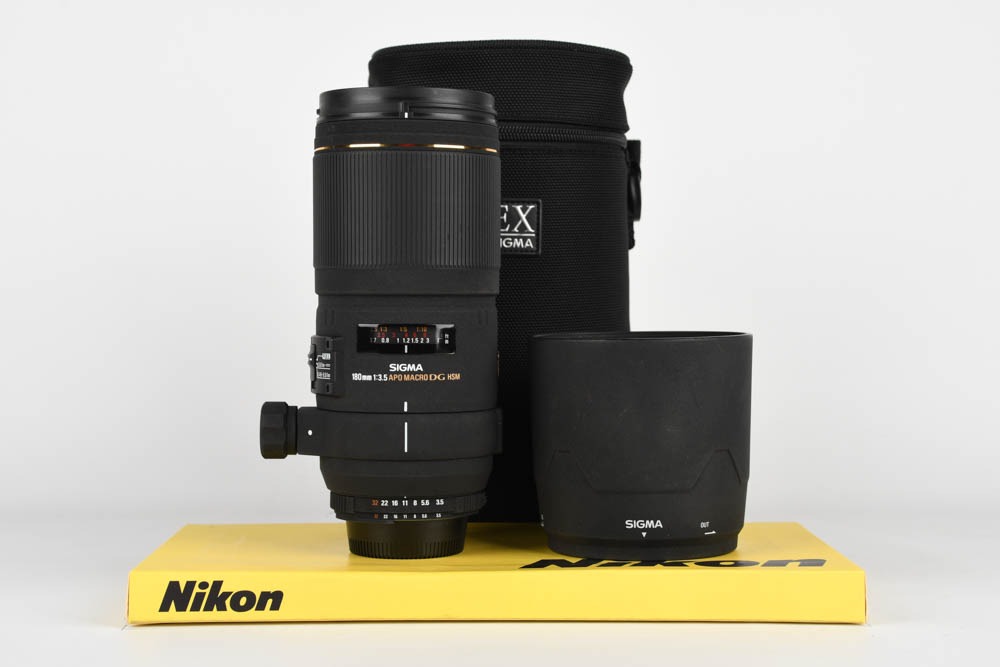 Sigma 180mm F3.5 HSM Macro Nikon
