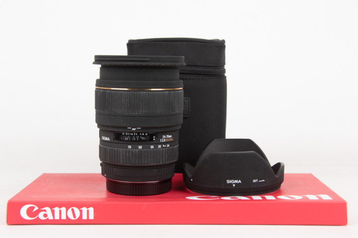 Sigma 24-70mm f2.8 DG EX HSM Macro Canon main product photo