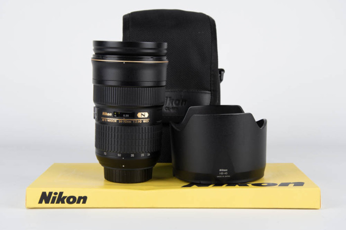 Nikon 24-70mm F2.8 G ED main product photo