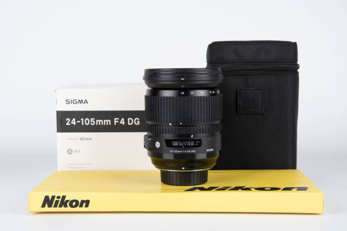 Sigma 24-105mm f4 DG OS HSM ART Nikon main product photo