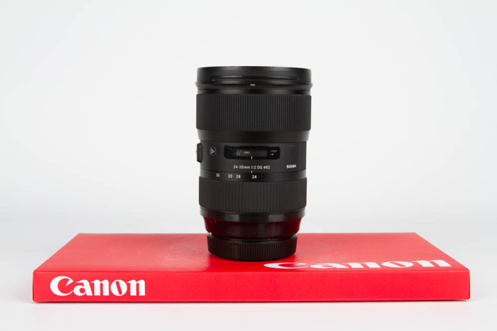 Sigma 24-35mm f2 DG HSM Art Canon main product photo