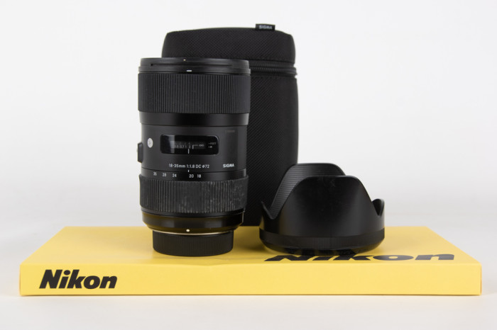 Sigma 18-35mm f1.8 DC HSM Art NIKON main product photo