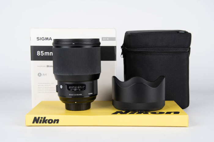 Sigma 85mm F1.4 DG HSM Art Nikon main product photo