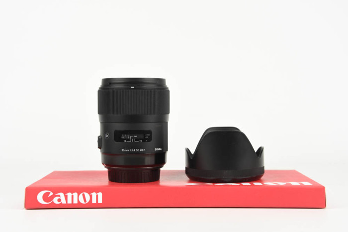 Sigma 35mm f1.4 DG ART CANON main product photo