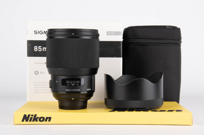 Sigma 85mm F1.4 Art DG Nikon main product photo