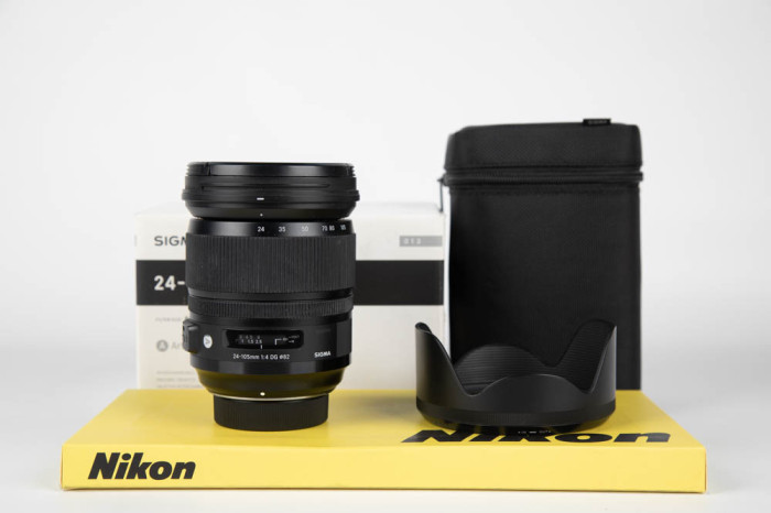 Sigma 24-105mm f4 DG OS HSM ART Nikon main product photo