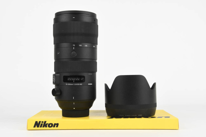 Sigma 70-200mm f2.8 DG OS HSM Sport Nikon main product photo