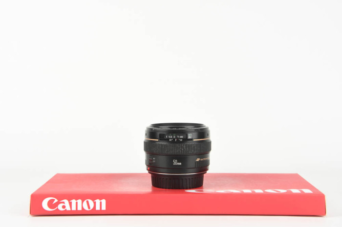 Canon 50mm f1.4 USM main product photo