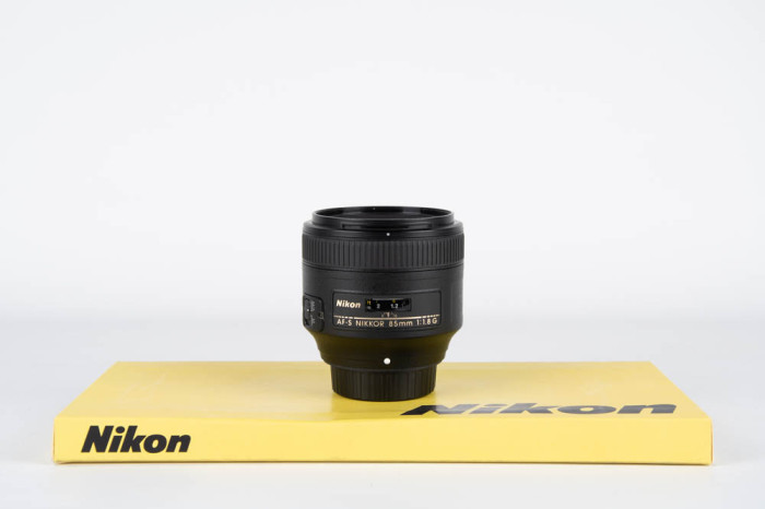 Nikon 85mm f1.8 G main product photo