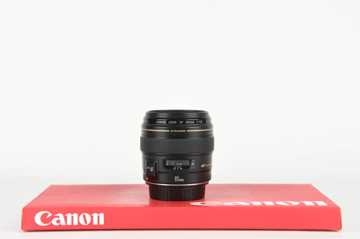 Canon 85mm f1.8 USM main product photo