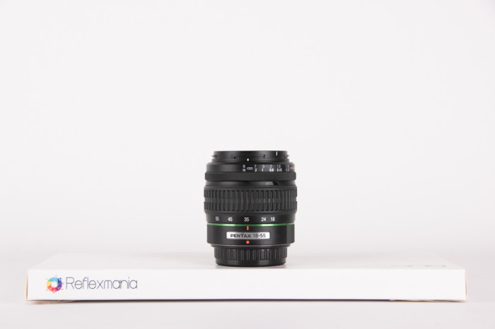 Pentax 18-55mm f3.5-5.6 AL WR SMC DA main product photo