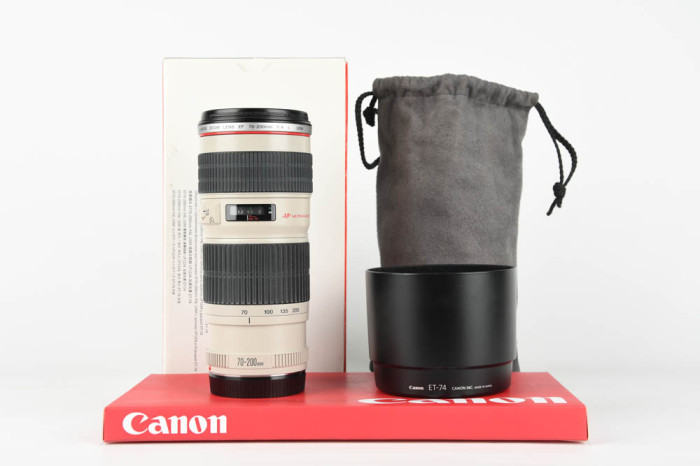 Canon 70-200mm F4 L USM main product photo