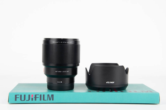 Viltrox 85mm f1.8 AF STM II ED IF FE Fujifilm main product photo