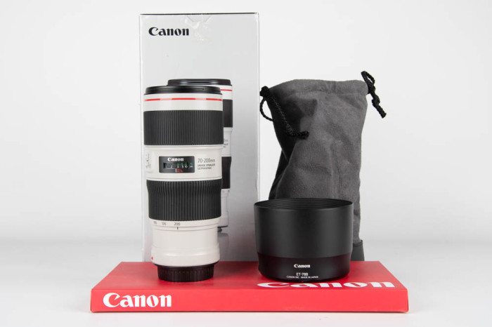 Canon 70-200mm F4 L IS II USM main product photo
