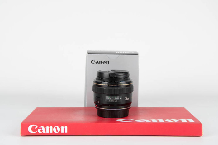 Canon 28mm f1.8 USM main product photo