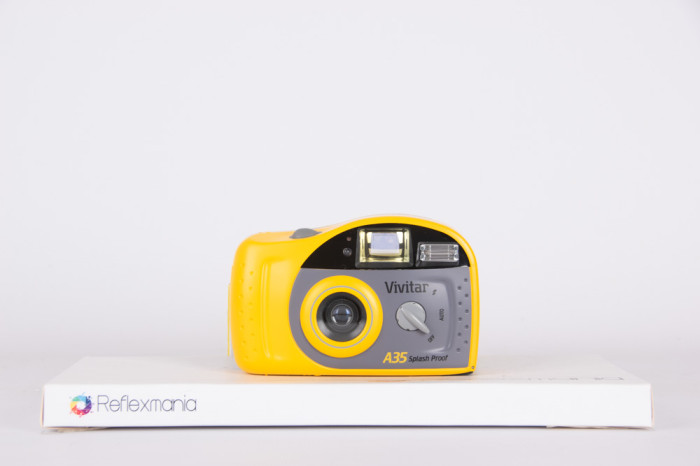 Vivitar A35 Splash Proof 35mm Point & Shoot Film Camera main product photo