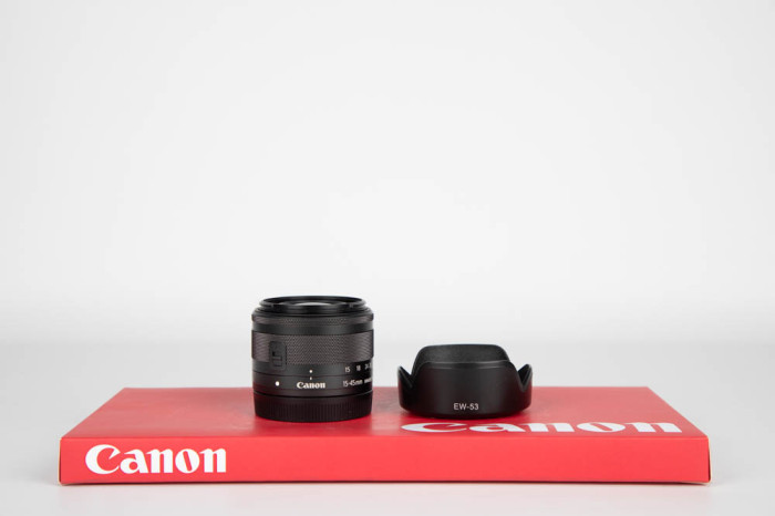 Canon EF-M 15-45mm f3.5-6.3 IS STM main product photo