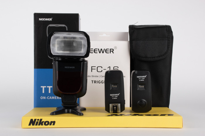 Flash Neewer 750 II Nikon + Trigger kit Neewer FC-16 main product photo
