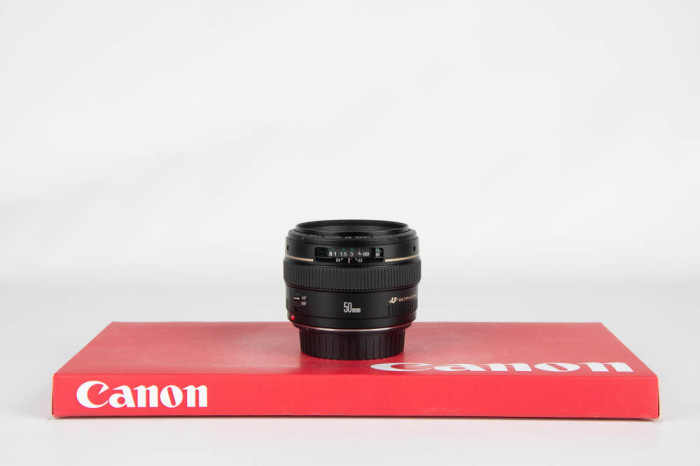 Canon 50mm f1.4 USM main product photo
