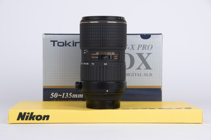 Tokina 50-135mm f2.8 DX NIKON main product photo