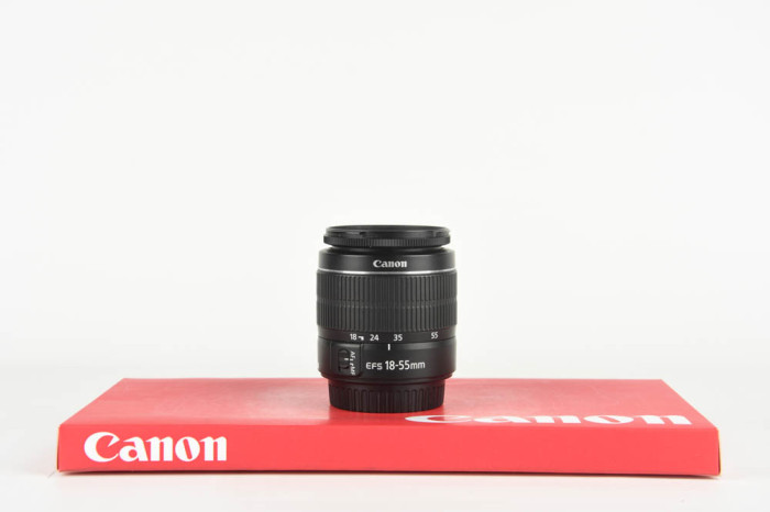 Canon 18-55mm F3.5-5.6 III main product photo