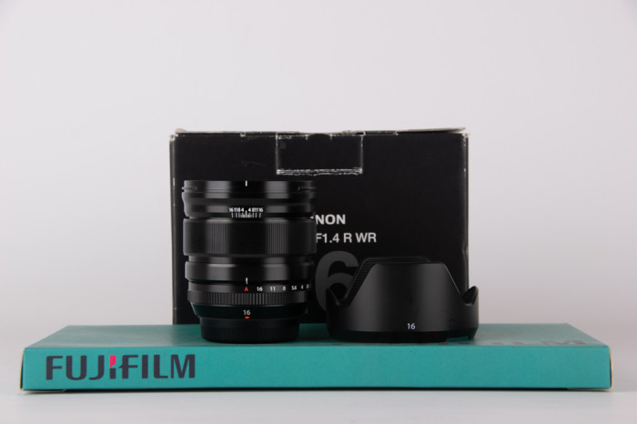 Fujifilm 16mm f1.4 XF R WR main product photo