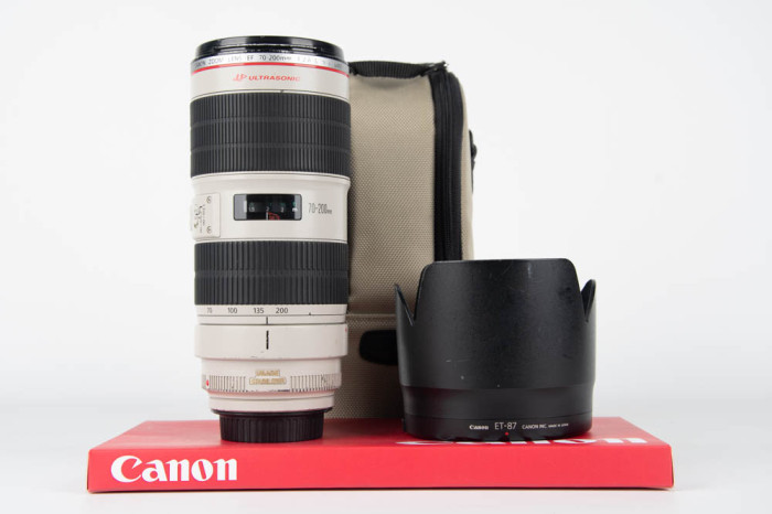 Canon 70-200mm f2.8 L IS II USM main product photo