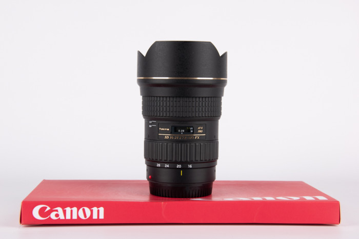Tokina 16-28mm f2.8 PRO FX Canon main product photo