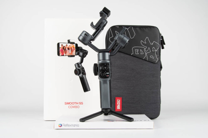 Stabilizzatore Zhiyun smooth 5S Combo per smartphone main product photo