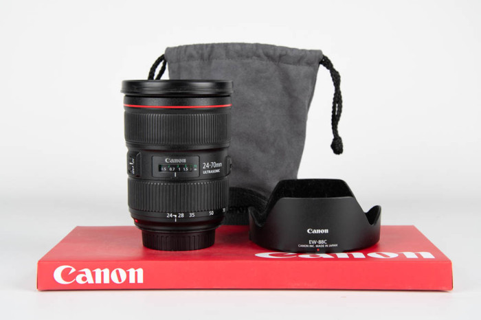 Canon 24-70mm f2.8 L USM II main product photo