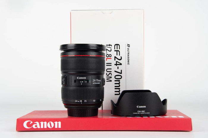 Canon 24-70mm f2.8 L USM II main product photo
