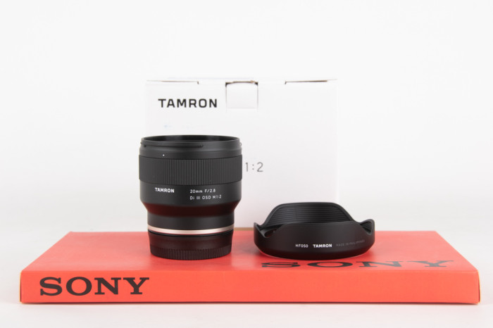 Tamron 20mm f2.8 Di III OSD M1:2 Sony E main product photo