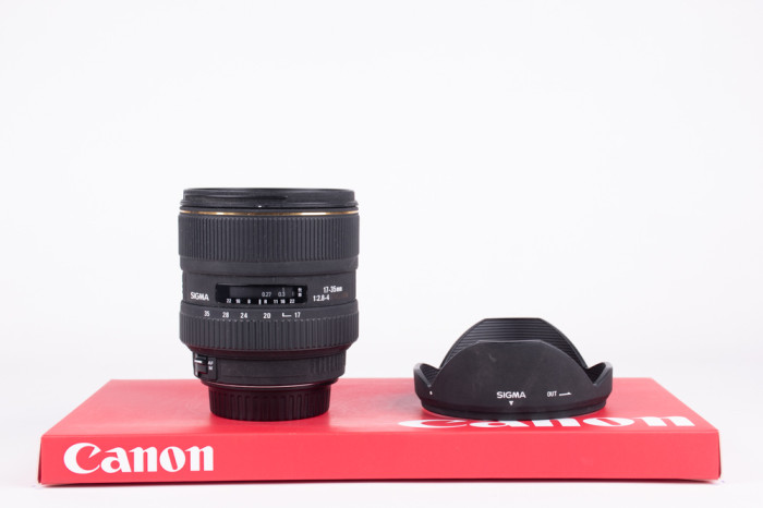 Sigma 17-35mm f 2.8-4 EX DG HSM Aspherical Canon main product photo
