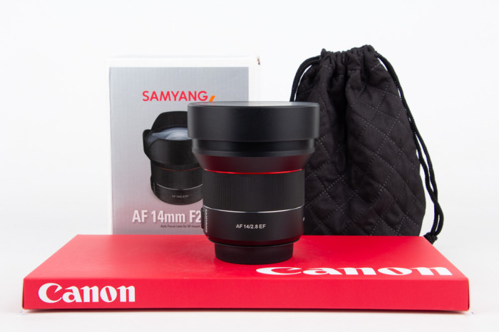 Samyang 14mm F2.8 AF Canon main product photo
