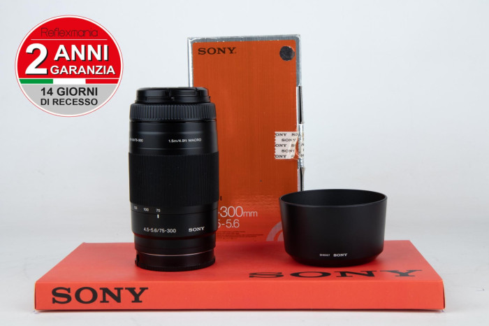 Sony 75-300mm F4.5-5.6 Sony A-Mount main product photo