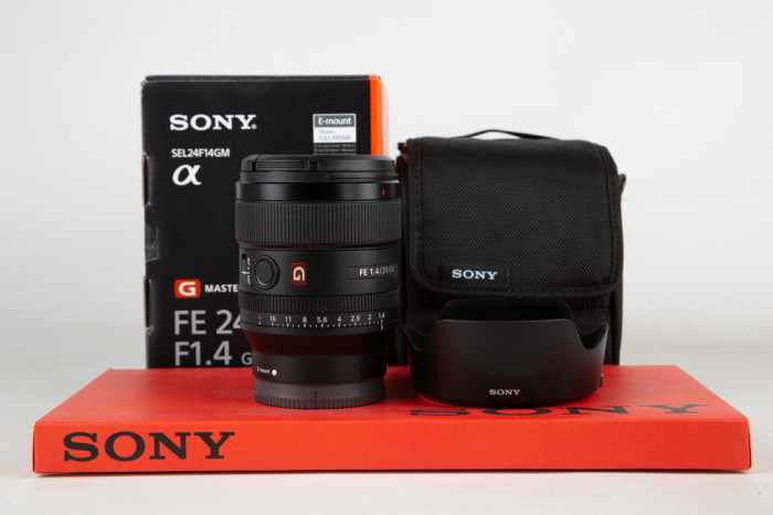 Sony 24mm f1.4 GM FE main product photo