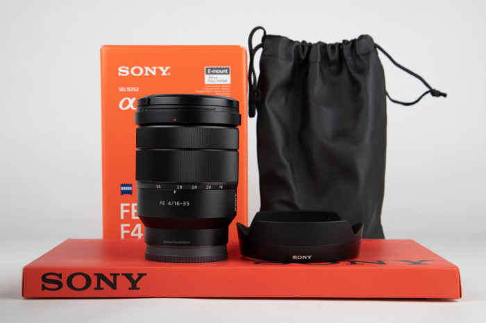 Sony 16-35mm f4 FE ZA OSS E-Mount main product photo