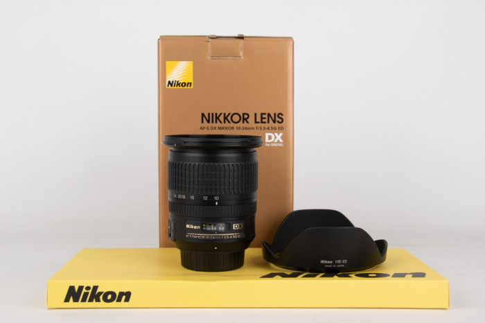 Nikon 10-24mm f3.5-4.5 DX G ED main product photo