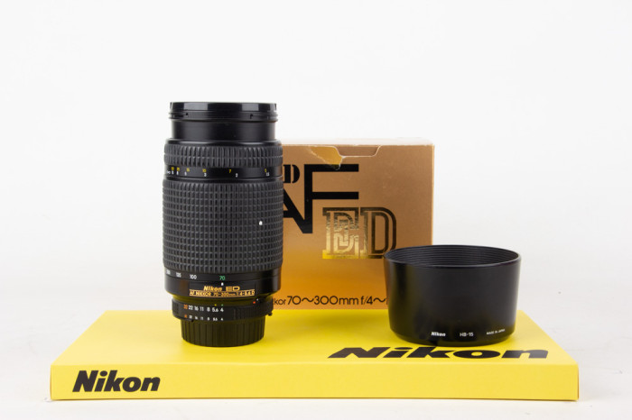 Nikon 70-300mm f 4-5.6 ED D AF main product photo