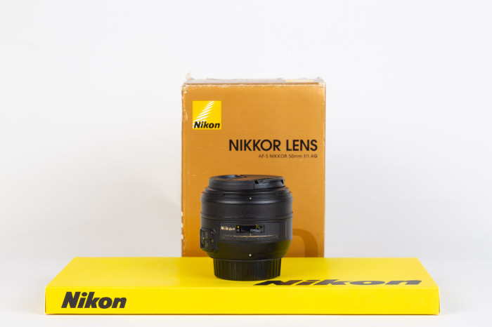 Nikon 50mm f1.4 G main product photo