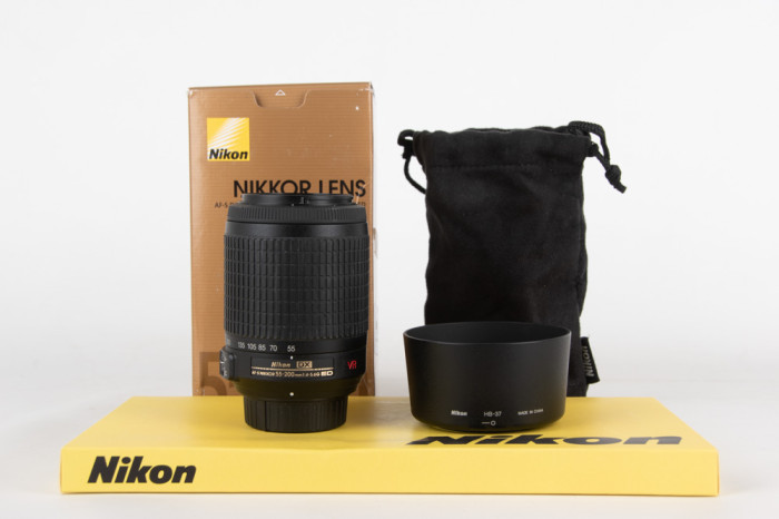 Nikon 55-200mm F4-5.6 G ED VR main product photo