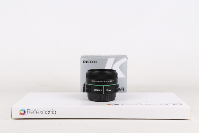 Pentax 50mm f1.8 DA SMC main product photo