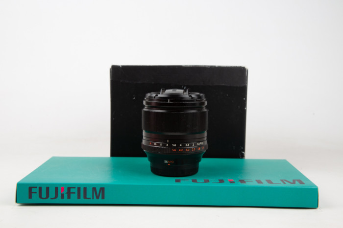 Fujifilm 56mm f1.2 XF R APD main product photo