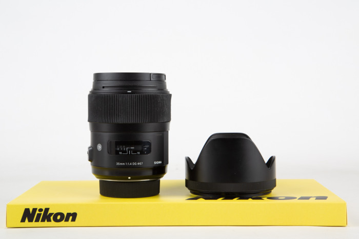 Sigma 35mm f1.4 DG ART Nikon main product photo